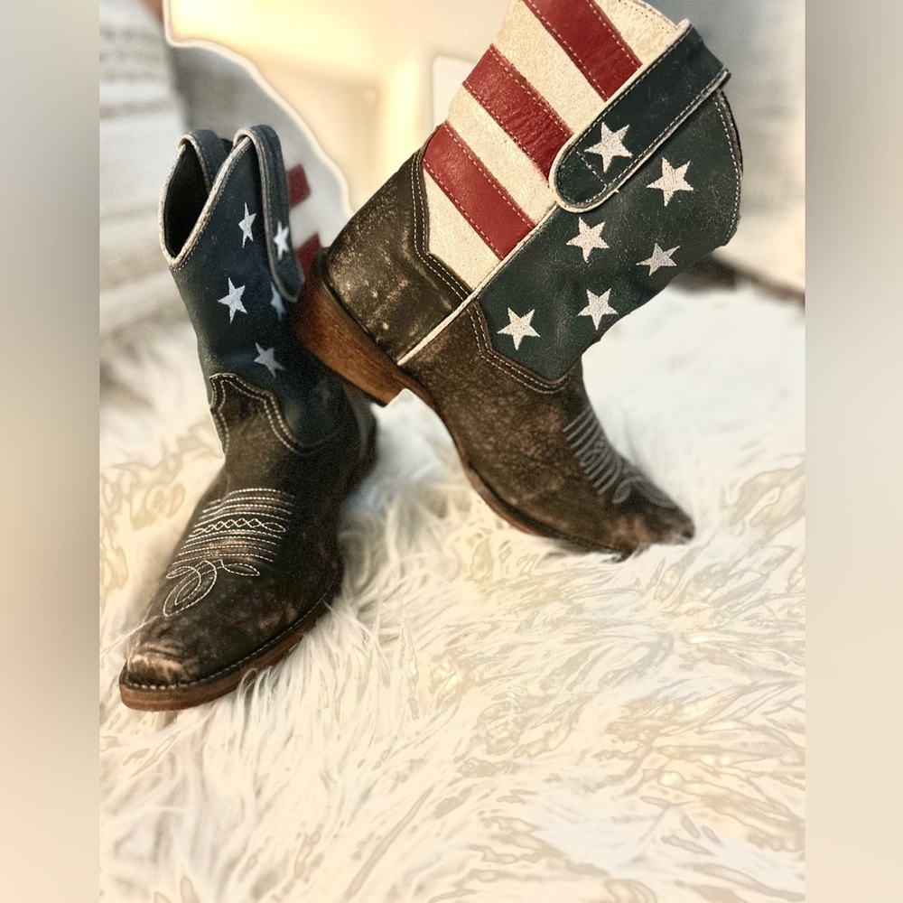 Women’s Roper Patriotic boot